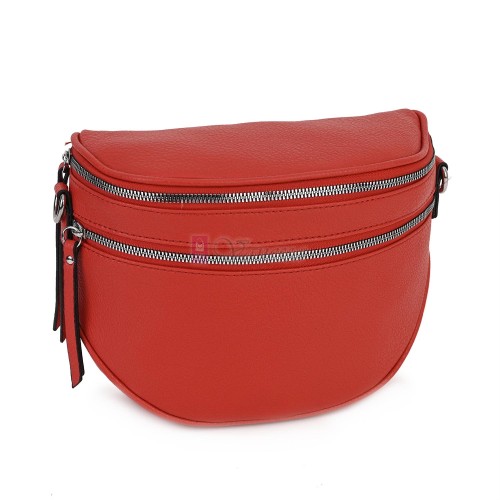 Дамска паласка от висококачествена еко кожа в червен цвят Код: 6194