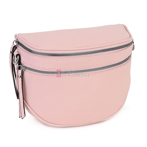 Дамска паласка от висококачествена еко кожа в розов цвят Код: 6194