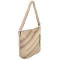 Дамска ежедневна чанта от висококачествена екологична кожа в бежов цвят Код: 621