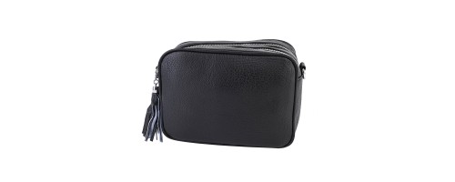  Дамска чанта от еко кожа в черен цвят. Код: 6527