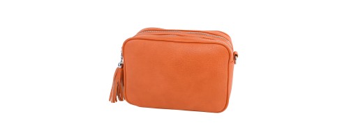  Дамска чанта от еко кожа в оранжев цвят. Код: 6527