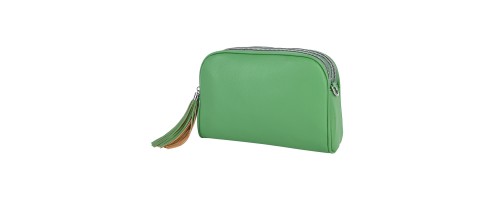  Дамска чанта от еко кожа в зелен цвят. Код: 6633