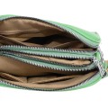 Дамска чанта от еко кожа в зелен цвят. Код: 6633