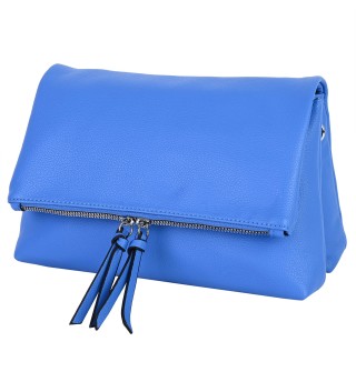  Дамска чанта от еко кожа в син цвят. Код: 6657
