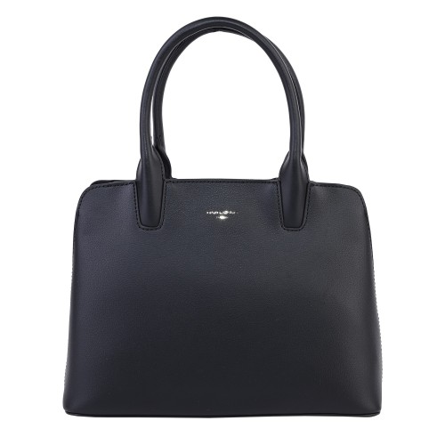 Дамска чанта от висококачествена еко кожа в черен цвят. Код: 6779