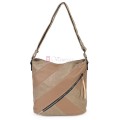 Дамска ежедневна чанта от екологична кожа, в бежов цвят Код: 6794