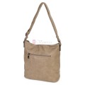 Дамска ежедневна чанта от екологична кожа, в бежов цвят Код: 6794