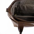 Дамска чанта от еко кожа тип торба кафяв цвят. Код: 6840-214