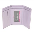 Малко дамско портмоне от висококачествена еко кожа в светлолилав цвят Код: 6848