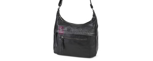 Дамска ежедневна чанта от екологична кожа, в черен цвят Код: 6863