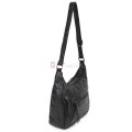 Дамска ежедневна чанта от екологична кожа, в черен цвят Код: 6863