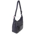 Дамска ежедневна чанта от екологична кожа, в тъмносин цвят Код: 6863