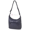 Дамска ежедневна чанта от екологична кожа, в тъмносин цвят Код: 6863