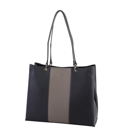  Дамска чанта от висококачествена еко кожа в черен цвят. Код: 7012