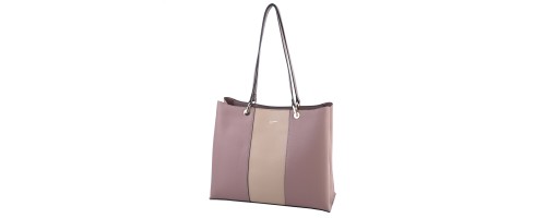  Дамска чанта от висококачествена еко кожа в розов цвят. Код: 7012