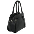 Дамска чанта от еко кожа в черен цвят. Код: 7032