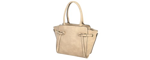  Дамска чанта от еко кожа в бежов цвят. Код: 7032