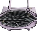 Дамска чанта от еко кожа в лилав цвят. Код: 7032