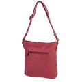 Дамска ежедневна чанта от висококачествена екологична кожа в червен цвят Код: 7136