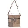 Дамска ежедневна чанта от висококачествена еко кожа, в бежов цвят Код: 7163