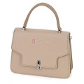  Дамска чанта от еко кожа в бежов цвят. Код: 730