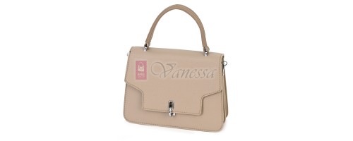  Дамска чанта от еко кожа в бежов цвят. Код: 730