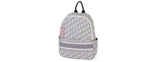 Дамска раница от текстил в сив цвят. Код: 7346