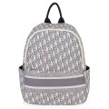 Дамска раница от текстил в сив цвят. Код: 7346