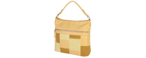  Дамска чанта от еко кожа в жълт цвят. Код: 738