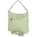 Дамска чанта от еко кожа в зелен цвят. Код: 738