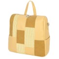 Дамска раница/чанта от еко кожа в жълт цвят. Код: 739