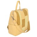 Дамска раница/чанта от еко кожа в жълт цвят. Код: 739