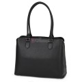 Елегантна дамска чанта от висококачествена еко кожа в черен цвят. Код: 7466