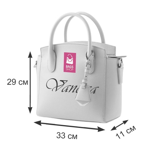 Дамска ежедневна чанта от висококачествена екологична кожа в кафяв цвят Код: 7704