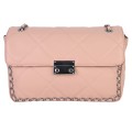 Дамска чанта от еко кожа в розов цвят. Код: 7891