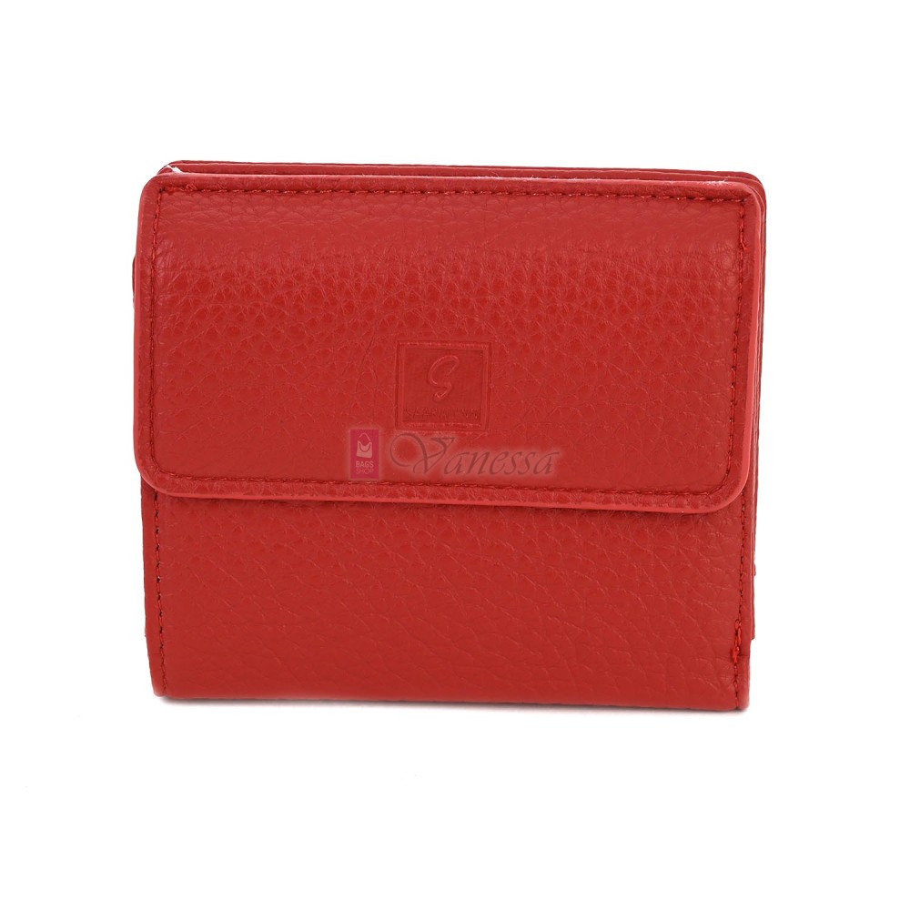 Малко дамско портмоне от еко кожа в червен цвят Код: 8001-5