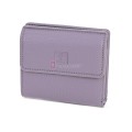 Малко дамско портмоне от еко кожа в лилав цвят Код: 8001-5