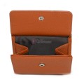Малко дамско портмоне от еко кожа в оранжев цвят Код: 8001-5