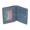 Малко дамско портмоне от еко кожа в син цвят Код: 8001-5