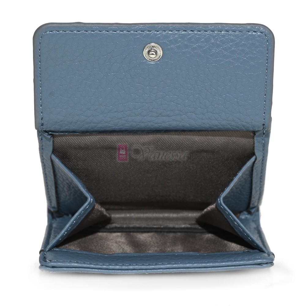 Малко дамско портмоне от еко кожа в син цвят Код: 8001-5