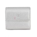 Малко дамско портмоне от еко кожа в сребрист цвят Код: 8001-5