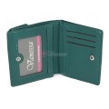 Малко дамско портмоне от еко кожа в зелен цвят Код: 8001-5