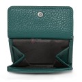 Малко дамско портмоне от еко кожа в зелен цвят Код: 8001-5