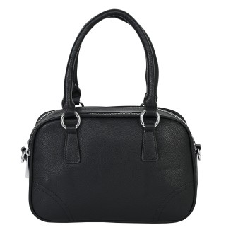 Дамска чанта от еко кожа в черен цвят. Код: 8001