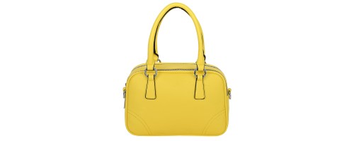  Дамска чанта от еко кожа в жълт цвят. Код: 8001