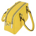 Дамска чанта от еко кожа в жълт цвят. Код: 8001