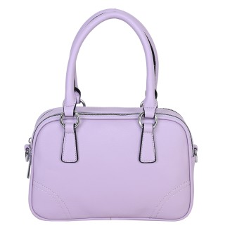  Дамска чанта от еко кожа в лилав цвят. Код: 8001