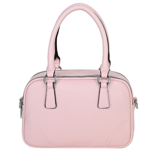 Дамска чанта от еко кожа в розов цвят. Код: 8001