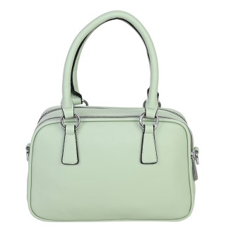  Дамска чанта от еко кожа в зелен цвят. Код: 8001