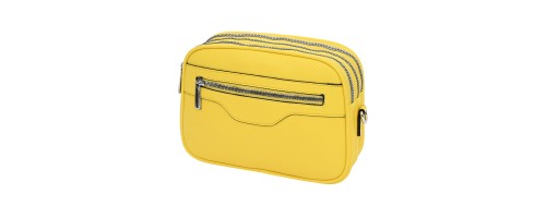  Дамска чанта от еко кожа в жълт цвят. Код: 8005